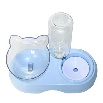 Dispensador Agua Automático Gatos/perros 3.5l X 2 Piezas Dispensador Comida Agua  Perros (bebedero+comedero) con Ofertas en Carrefour