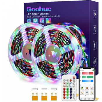 Euroxanty Tira Led Flexible Neon, Tira Led Para Empotrar, Con Fuente  Alimentación, Led Strip Light, Tira Led Cocina, Neon Flexible Interior, 5 Metros, Blanco Frío con Ofertas en Carrefour