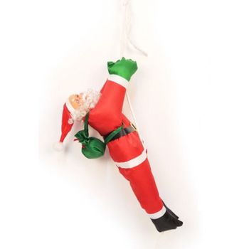 Papá Noel En Escalera Santa Adorno Colgante Para Árboles De Navidad Decoración Navidad 50cm Santa*1