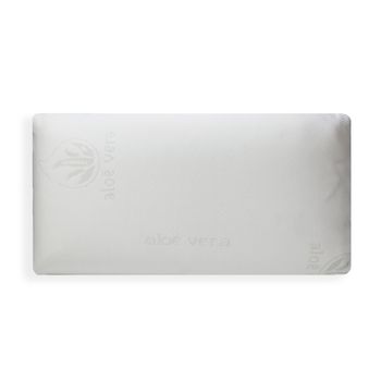 Almohada Viscoelástica Aloe Vera Termoregulable Adaptabilidad Cuello, Alta  Recuperación. (150cm) Home Mercury con Ofertas en Carrefour