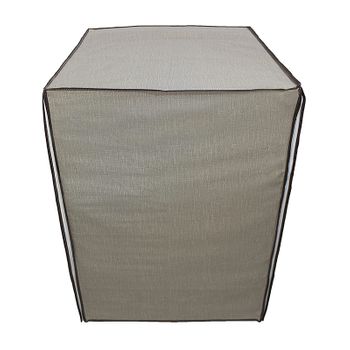 Funda De Lavadora Impermeable 60x84x60 Cm Gris Acomoda Textil. con Ofertas  en Carrefour