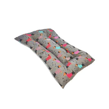 Acomoda Textil – Cama Para Perros De Tela, Cama Perros Reversible Y Lavable. Colchoneta Mascotas Para Transportín Y Hogar. (90x65, Perro Salchicha)