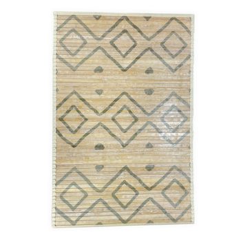 Acomoda Textil – Alfombra Bambú Para Interior Y Exterior. (60x90 Cm, Modelo B)