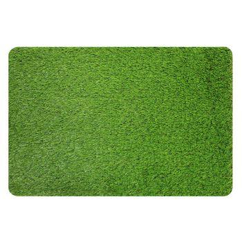 Acomoda Textil – Felpudo De Césped Rectangular Para Interior Y Exterior, Alfombra De Goma Antideslizante Y Resistente De Fácil Limpieza. Felpudo De Entrada Para Hogar Y Jardín. (40x60 Cm)