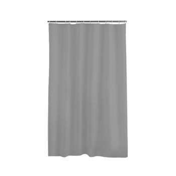 Acomoda Textil – Cortina De Ducha Impermeable Para Baño 180x180 Cm. Cortina Para Bañera Resistente Al Moho Y Agua En Colores Lisos. (gris, 1 Unidad)