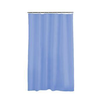 Acomoda Textil – Cortina De Ducha Impermeable Para Baño 180x180 Cm. Cortina  Para Bañera Resistente Al Moho Y Agua En Colores Lisos. (azul, 1 Unidad)  con Ofertas en Carrefour