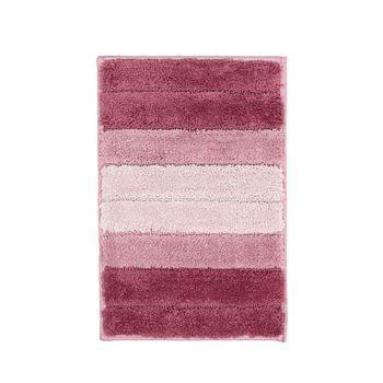 Acomoda Textil – Alfombra De Baño Suave Y Absorbente Para Ducha 40x60 Cm. Alfombrilla De Pelo Gruesa Y Antideslizante De Bañera Lavable Y Cómoda. (1 Unidad, Rosa)