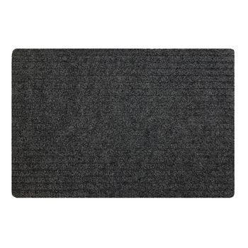 Acomoda Textil – Felpudo Atrapapolvo Absorbente Para Entrada De Hogar Y Comercio 40x60 Cm. Alfombrilla Cómoda Y Antideslizante, Ideal Para Interior Y Exterior. (negro)