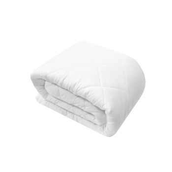 Acomoda Textil - Protector De Colchón Acolchado Suave Sin Ruidos. Funda Protectora Transpirable Y Ajustable Para Cama De 190 Y 200 Cm Con Tratamiento Antiácaros. (cama 135 Cm)