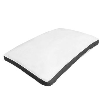 Acomoda Textil – Almohada De Fibra Hueca Siliconada Tacto Seda Para Hotel Y Casa. Almohada Suave De Alta Recuperación Con Tratamiento Antiácaros Y Antibacterias Para Dormir Y Descansar. (90 Cm)