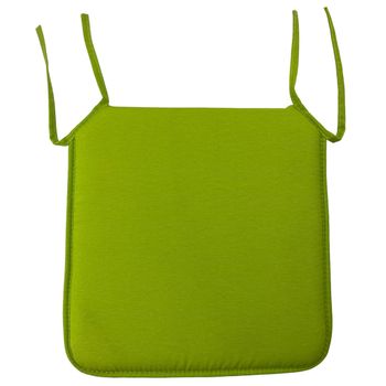 Acomoda Textil – Cojines Para Silla De Espuma Con Tela Y Cintas De Sujeción 40x40 Cm. Asiento Acolchado, Mullido Y Cómodo Para Interior Y Exterior De Comedor, Jardín Y Terraza. (pistacho, 4 Unidades)