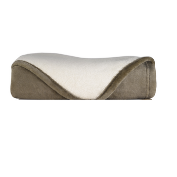 Manta Extra Suave Revesible Cama 135/150cm Donegal Beige 220x240cm