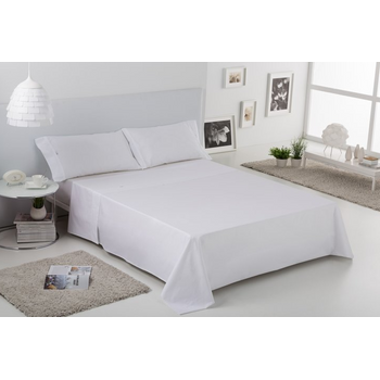 Cotton Artean - Juego De Sabanas Cuadros Azul Cama De 200 X 190/200. con  Ofertas en Carrefour