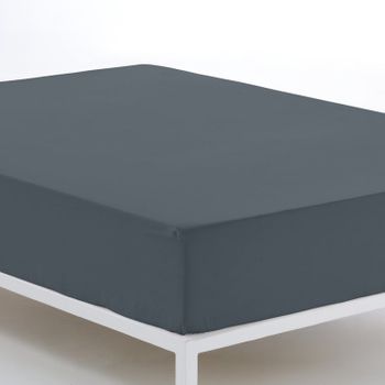 Sábana Bajera Ajustable Donegal  Cama 90 Cm Gris