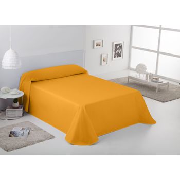 Colcha Foulard Multiusos Lisa Teflon Cama 90cm Maiz 180x270cm