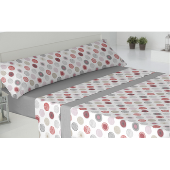 Juego De Sábanas 100% Algodón Góndola Acero Cama 150cm Donegal Collections  con Ofertas en Carrefour