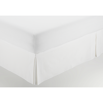 Cubre Canapé Liso Cama 90cm - 30cm De Alto Blanco Óptico Donegal Collections