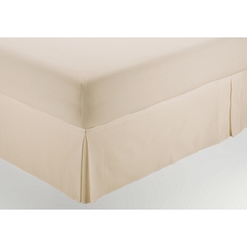 Cubre Canapé Liso Cama 90cm - 30cm De Alto Crema Donegal Collections