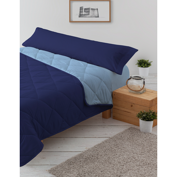 Vipalia - Edredon Relleno Nordico Cama 105 Cama Individual Tacto Pluma.  Blanco Liso 300 Gr Invierno. Microfibra Y Fibra Hueca. Cama 105 180x220 Cm  con Ofertas en Carrefour