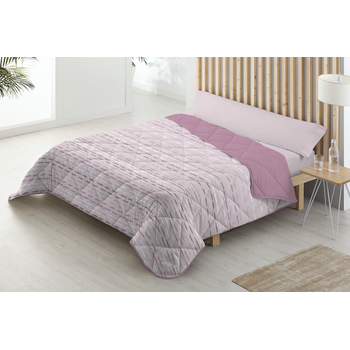 Edredón Nórdico Estampado Cama 135/140cm Bolonia Reversible Azul Donegal  Collections con Ofertas en Carrefour