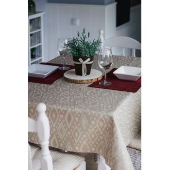 Acomoda Textil – Mantel Antimanchas Rectangular De Hule Al Corte. Mantel  Liso Elegante, Impermeable, Resistente Y Lavable Para Mesa, Ideal Para  Interior Y Exterior. (amarillo, 140x200 Cm) con Ofertas en Carrefour