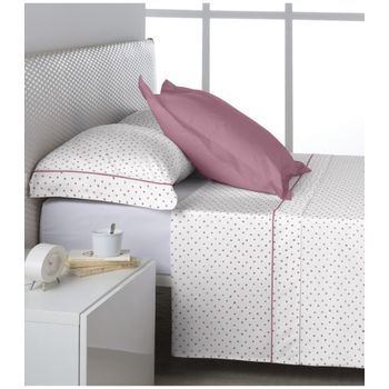 Sábana algodón orgánico beige 240x275 (Cama 150-160) BESTO