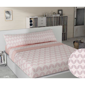 Juego De Sábanas Invierno Coralina Baden Cama 135cm Malva Donegal con  Ofertas en Carrefour