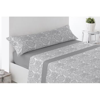 Juego De Sábanas Invierno Afelpadas Pirineo Suave Houston Cama 90cm Azul  Donegal con Ofertas en Carrefour