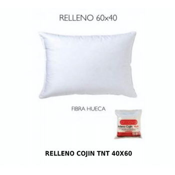 Relleno Cojin De Fibra Hueca Con Gran Capacidad Recuperacion 40x60 Cm con  Ofertas en Carrefour