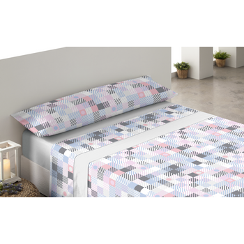 Vipalia - Edredon Relleno Nordico Cama 105 Cama Individual Tacto Pluma.  Blanco Liso 300 gr Invierno. Microfibra