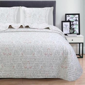 Colcha Bouti Para Cama Invierno. Colcha Cubre Cama Darling. Cama 90. Color  Gris con Ofertas en Carrefour