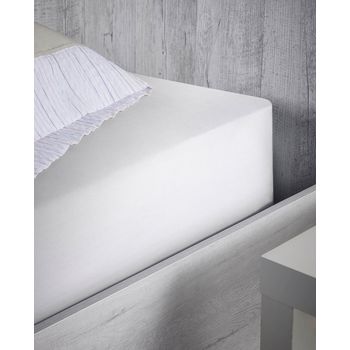 Sábana Bajera Ajustable 90x200 Blanco Wellhome con Ofertas en