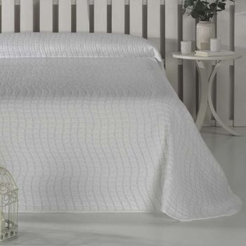 Colcha Bouti Aquech Cama 90cm Blanco Donegal Collections