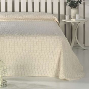 Colcha Bouti Aquech Cama 90cm Marfil Donegal Collections