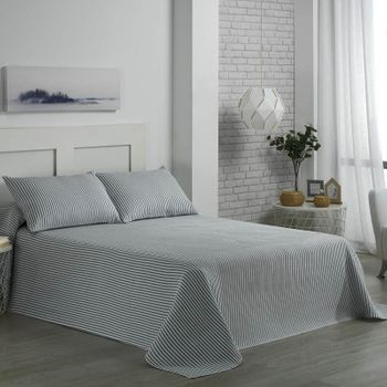 Colcha Bouti Menorca Cama 150cm Gris Donegal Collections