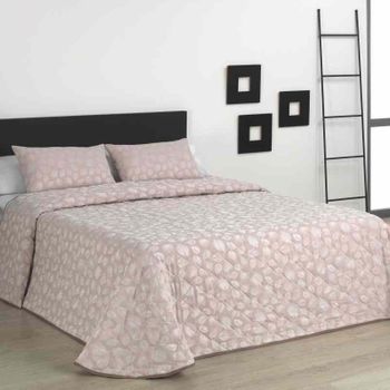 Colcha Bouti Acolchada Fulle Cama 105cm Rosa Donegal Collections