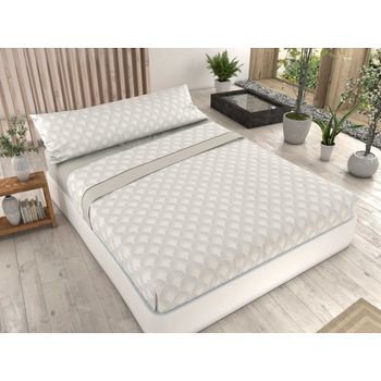 Sabanas Cama 90 - Juego Sábanas 3 Piezas - Sábanas Bajera Ajustable -  Encimera - 1 Funda de Almohada 50x80 (Cama 90-90x190/200 cm, Gris Oscuro)