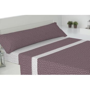 Juego nórdico blanco 50% algodón 50% poliéster para cama de 135 cm 3pz