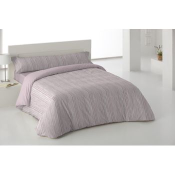 Compra Funda Nórdica de Dos Piezas Burgy Malva Cama 135 cm al por