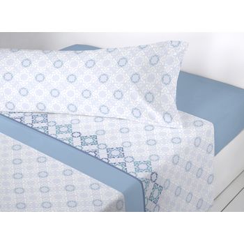 Juego De Sábanas Tres Piezas Invierno Franela Drag Cama De 120 Cm Gris con  Ofertas en Carrefour