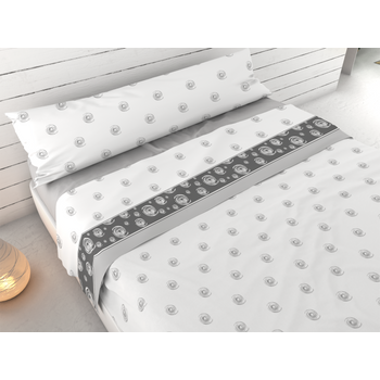 Juego De Sábanas Azul Cama 160x190/200 Cm Don Descanso Gea con Ofertas en  Carrefour