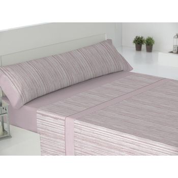 Juego De Sábanas Digital Indygo Nude Cama 135cm