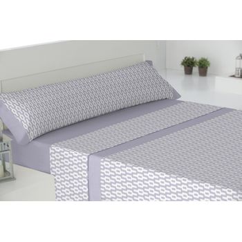 Juego De Sábanas Invierno Coralina Baden Cama 135cm Malva Donegal con  Ofertas en Carrefour