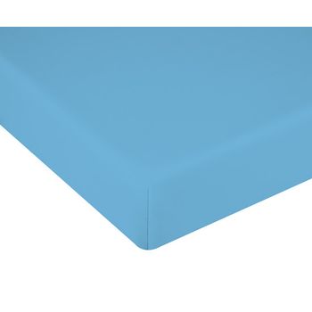 Sábana Bajera Ajustable Donegal Cama 105cm Azul