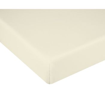 Sábana Bajera Ajustable Donegal Cama 105cm Beige