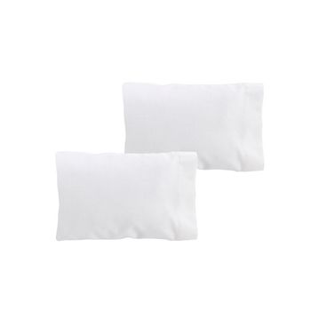 Set Dos Fundas De Almohada Donegal 70cm O Cama 135cm Blanco