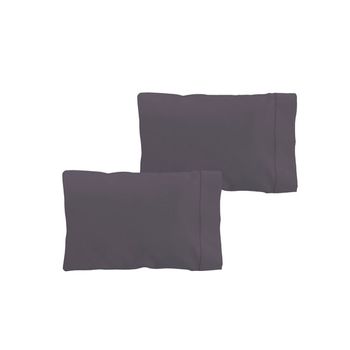 Set Dos Fundas De Almohada Donegal 70cm O Cama 135cm Gris