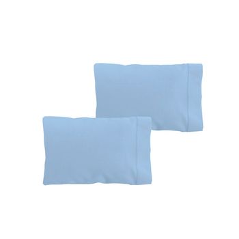 Set Dos Fundas De Almohada Donegal 70cm O Cama 135cm Celeste