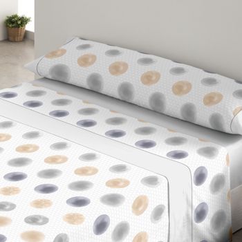 Juego De Sábanas Tres Piezas Donegal Bohe Cama 120 Cm Azul con Ofertas en  Carrefour