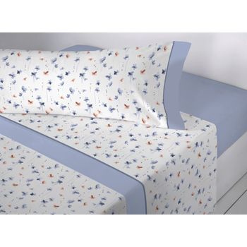 Juego De Sábanas Tres Piezas Coralina Destino Cama 90cm Gris Donegal con  Ofertas en Carrefour